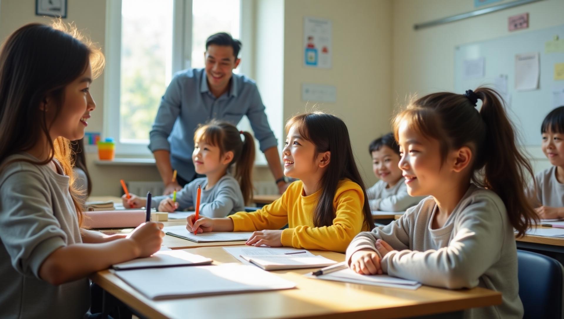 理想教育补习中心课堂